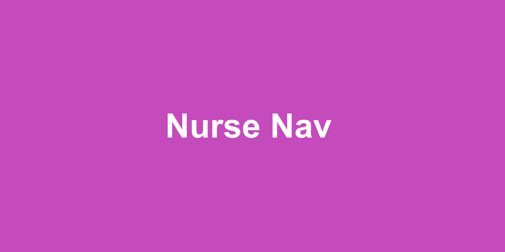 Nurse Nav